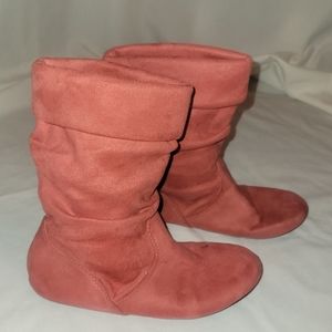 Pink Girl's Boots